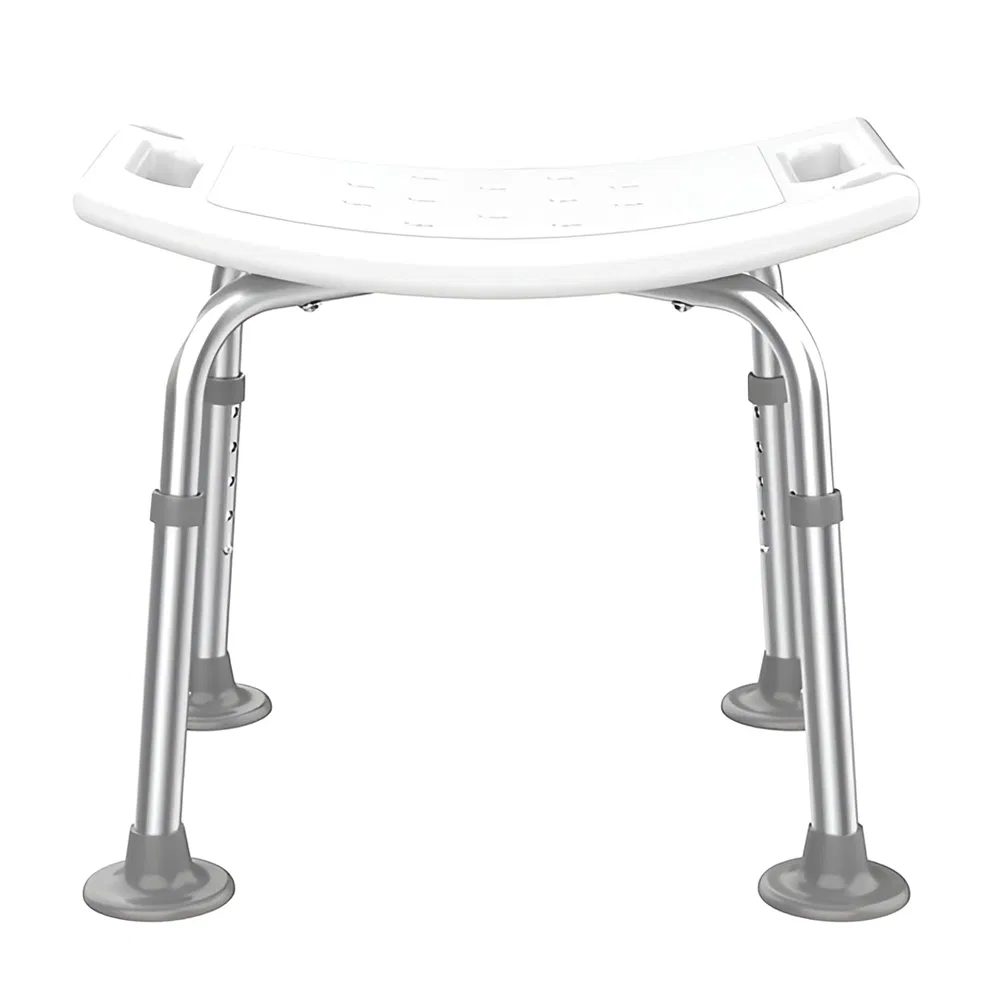 Mujer Silla Baño Asiento Inodoro Móvil Discapacitados Taburete Inodoro