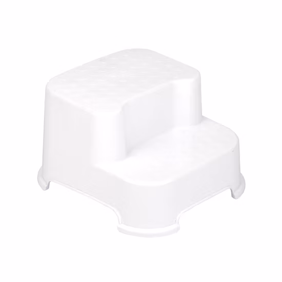 Muebles para niños, ducha de plástico colorida, baño para bebé, silla de dos pasos, taburete